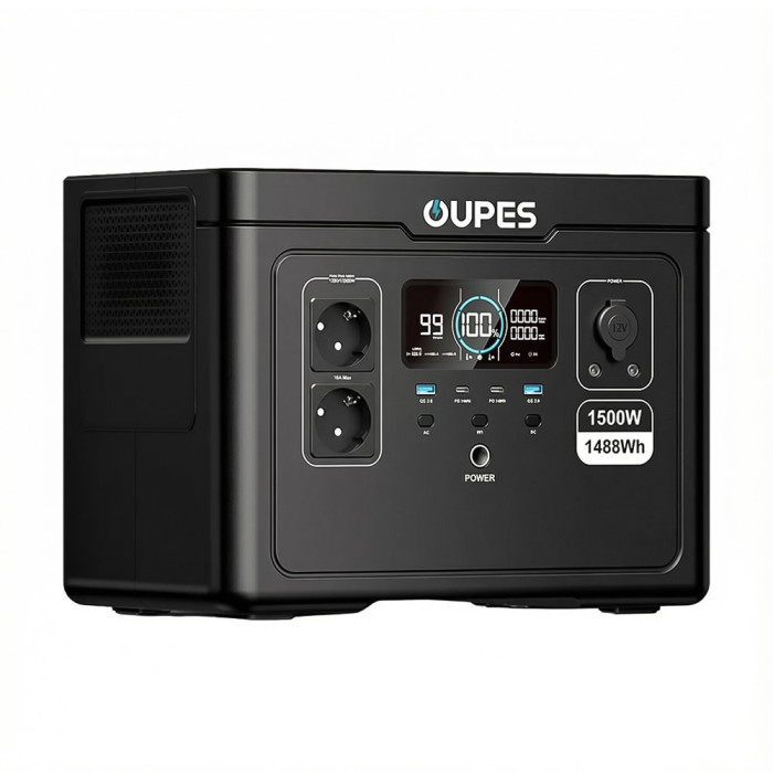 Портативна зарядна станція OUPES S015 (Exodus 1500) Black