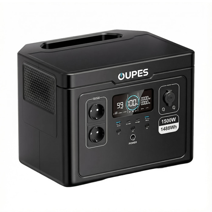 Портативна зарядна станція OUPES S015 (Exodus 1500) Black