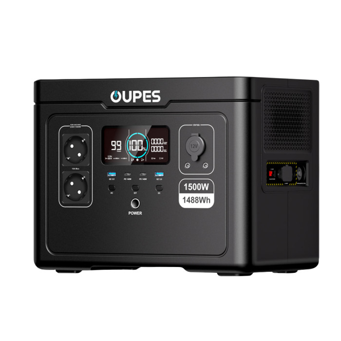 Портативна зарядна станція OUPES S015 (Exodus 1500) Black