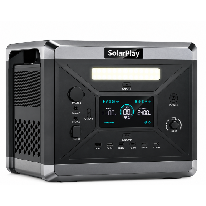 Портативна зарядна станція SolarPlay Q2501