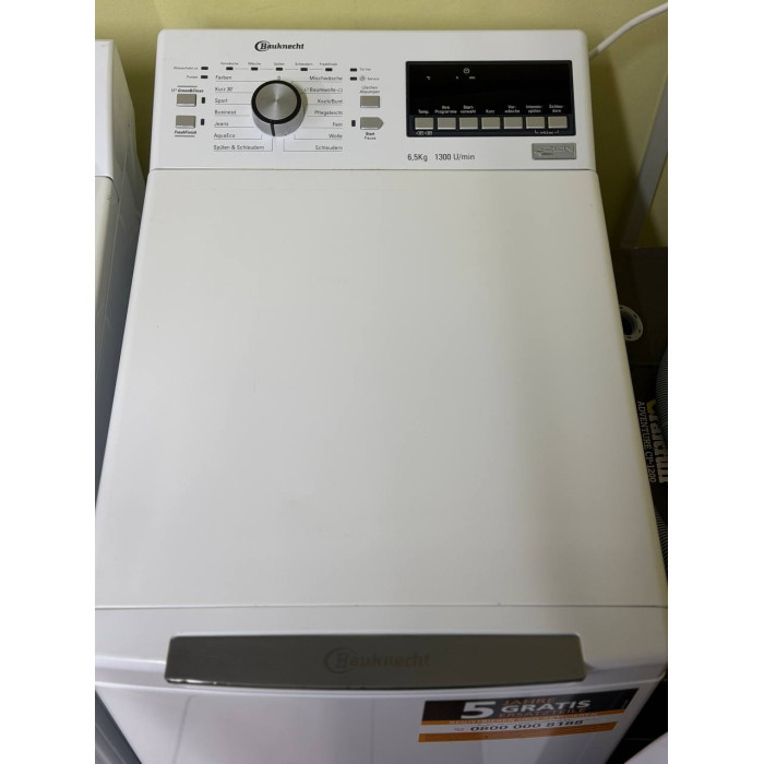 Пральна машина вертикальна Bauknecht WAT 6513 DD White Б/В
