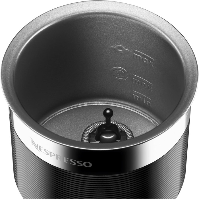 Спінювач молока (Капучінатор) Nespresso Aerocino XL Milk Heated Whisk 4392-EU-BK-NE Black