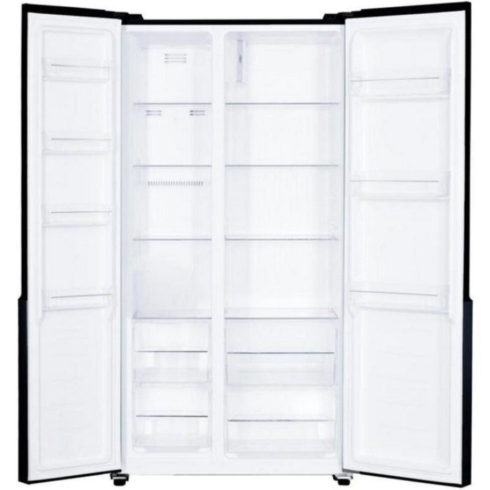 Холодильник з морозильною камерою HEINNER Side-by-Side HSBS-H442NFBKE++