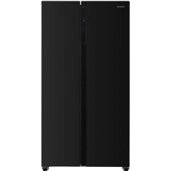 Холодильник з морозильною камерою HEINNER Side-by-Side HSBS-H442NFBKE++