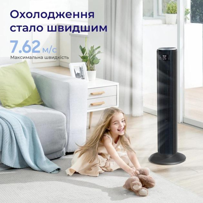 Башенний вентилятор Levoit LTF-F361-WEU Black