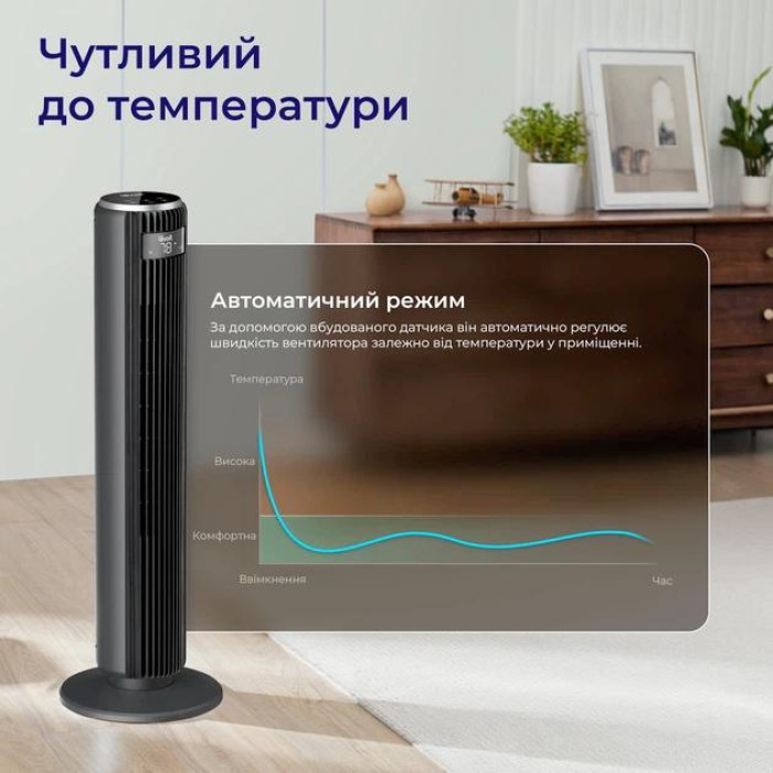 Башенний вентилятор Levoit LTF-F361-WEU Black