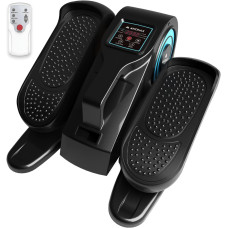 Еліптичний тренажер для ніг та кардіо-вправ Amonax TD001S-22 Black