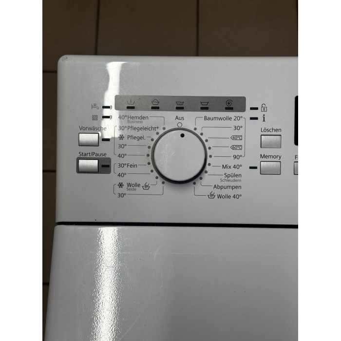 Пральна машина вертикальна Siemens iQ300 WP12T225/02 Б/В