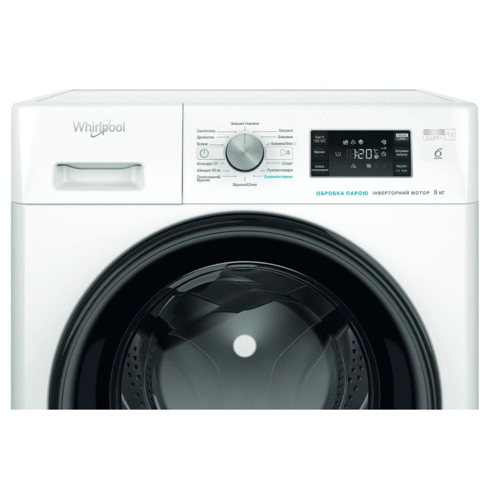 Пральна машина повногабаритна Whirlpool FFB 8248 BV UA