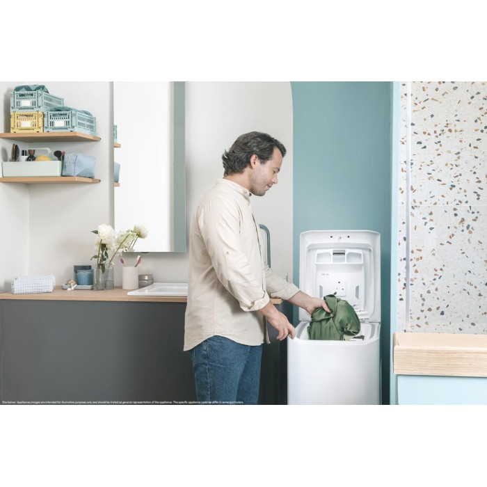 Пральна машина з вертикальним завантаженням Candy TCA264TM5-S