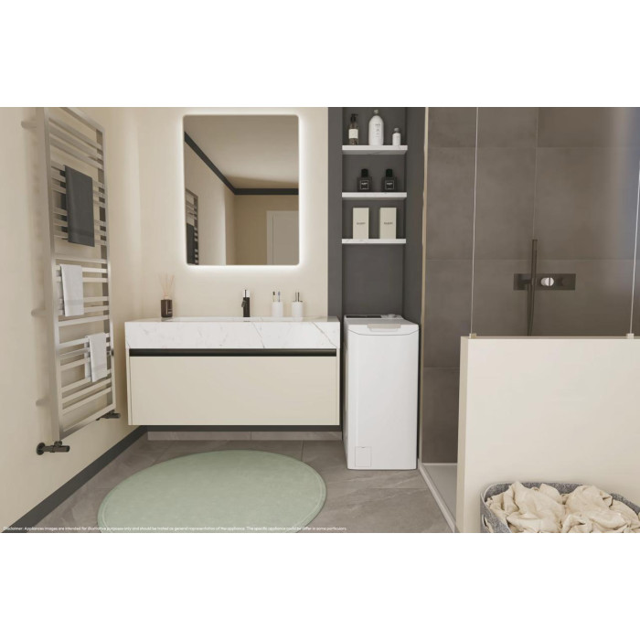 Пральна машина з вертикальним завантаженням Candy TCA264TM5-S