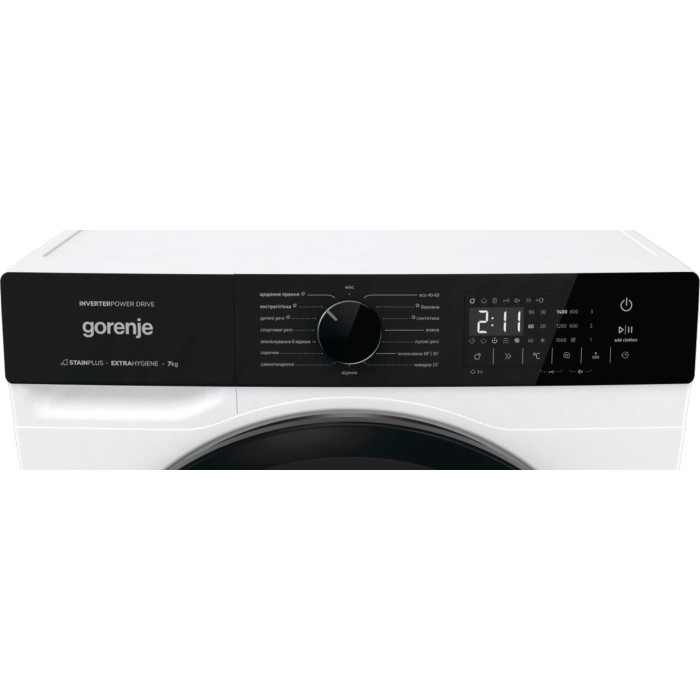 Пральна машина вузька Gorenje WNHA74SAS/UA