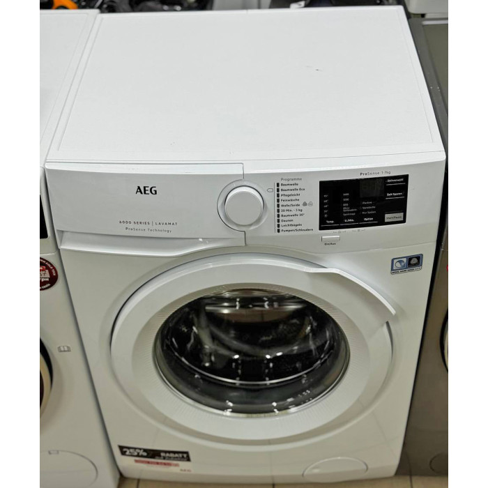 Пральна машина AEG L6FB50478 6000 Series Lavamat White Б/В