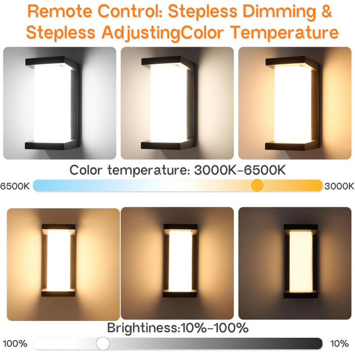 Вуличний світлодіодний світильник BOYIR Black