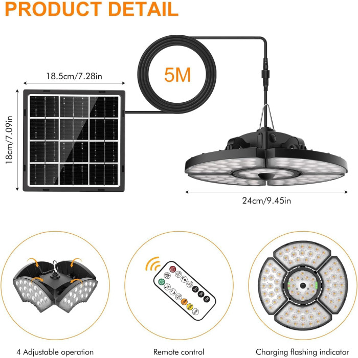 Світлодіодний підвісний світильник Linke SL-TY01 для зовнішнього освітлення