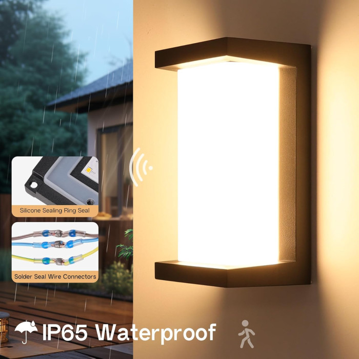 Вуличний світлодіодний світильник BOYIR Black