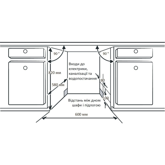 Вбудована посудомийна машина GUNTER&HAUER SL 6005