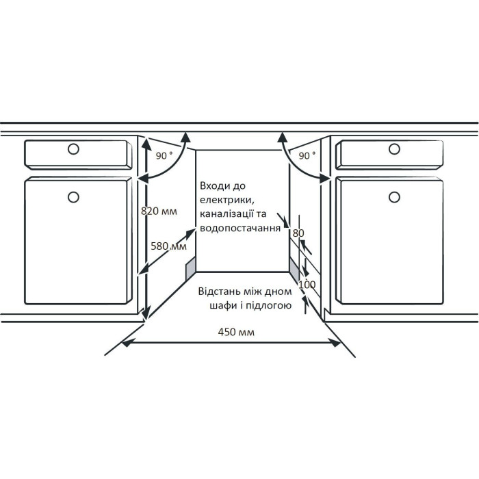 Вбудована посудомийна машина GUNTER&HAUER SL 4505