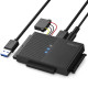 Адаптер-перехідник FIDECO PL319 USB 3.0 SATA/IDE