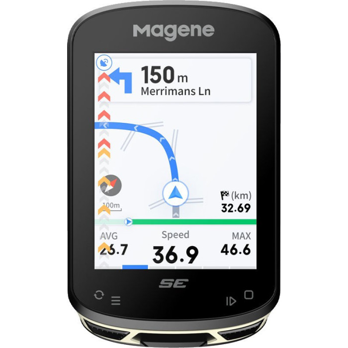 Велокомп'ютер Magene C506SE з GPS та кольоровим дисплеєм