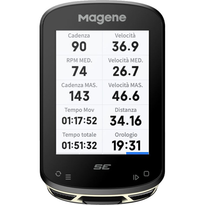 Велокомп'ютер Magene C506SE з GPS та кольоровим дисплеєм