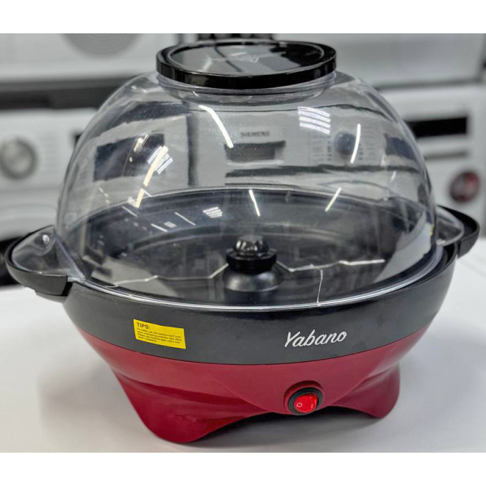 Домашня попкорн-машина (Попкорниця) електрична Yabano RH-906 Red