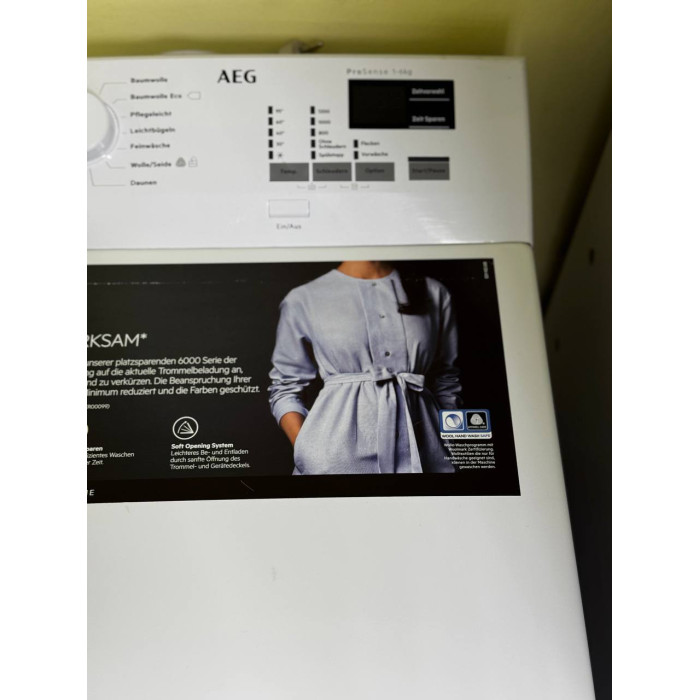 Пральна машина AEG lavamat 6000 Series ProSense L6TB40260 Б/В