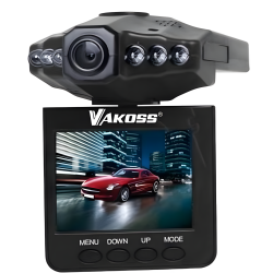 Автомобільний відеореєстратор VAKOSS VC-605 Black