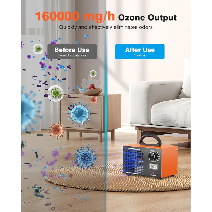 Озоновий генератор (очисник повітря) Ozone Generator SS-Y01 Orange