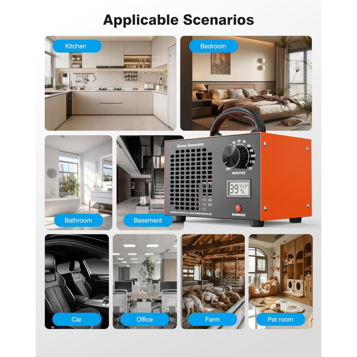 Озоновий генератор (очисник повітря) Ozone Generator SS-Y01 Orange