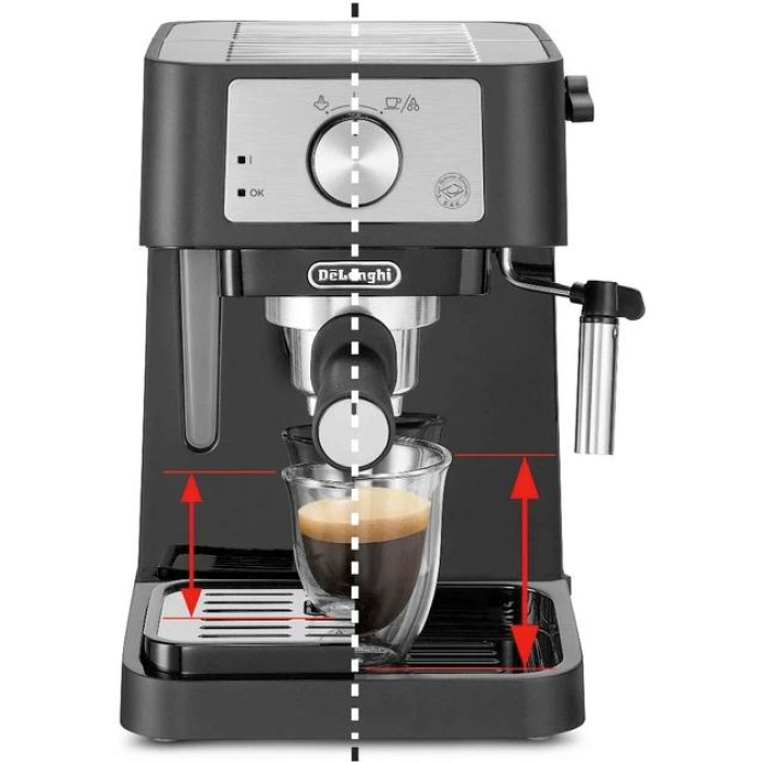 Кавоварка ріжкова Delonghi Stilosa EC260.BK