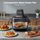 Аерофритюрниця AIRMSEN AF01 Portable Glass Air Fryer Black