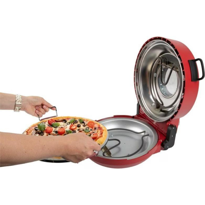 Електропіч для піци Clatronic Pizzamaker PM 3787 Red
