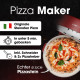 Електропіч для піци Clatronic Pizzamaker PM 3787 Red