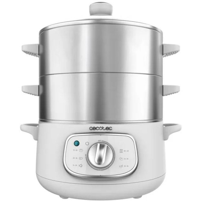 Пароварка Cecotec Vapovita SteelPot (EU01_100630) White