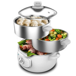 Пароварка Cecotec Vapovita SteelPot (EU01_100630) White