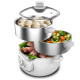 Пароварка Cecotec Vapovita SteelPot (EU01_100630) White