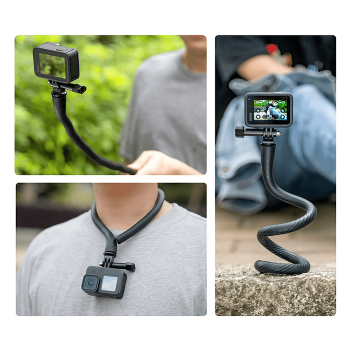 Гнучке кріплення для екшн-камер (телефонів) TELESIN TE-FM-003 Black