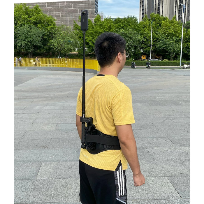 Кріплення-тримач для екшн камери на пояс або ремінь Fotoleey Black