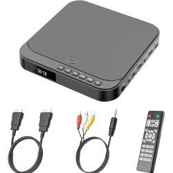 Портативний міні-DVD-плеєр Desobry MD115B Black