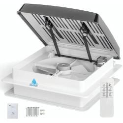 Стельовий вентиляційний люк-вентилятор для кемперів та автобудинків RV Ventilation Fan 12V F36AR