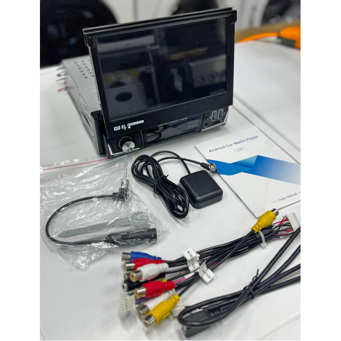 Універсальна автомобільна магнітола Hizpo із сенсорним екраном, Android та підтримкою CarPlay/GPS-навігації