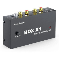 Міні-підсилювач стереозвуку Hi-Fi Fosi Audio Box X1 Black