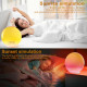 Світловий будильник Wake Up Light Cadrim SJ01 з імітацією сходу та заходу сонця