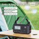 Багатофункціональне портативне радіо ROCAM CR1009PRO DAB Black