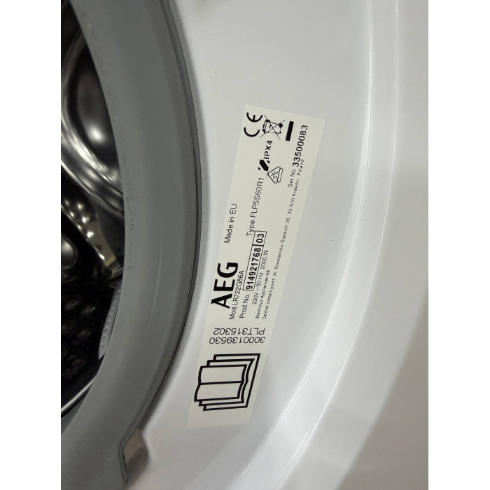 Пральна машина AEG LR722G86A Б/В