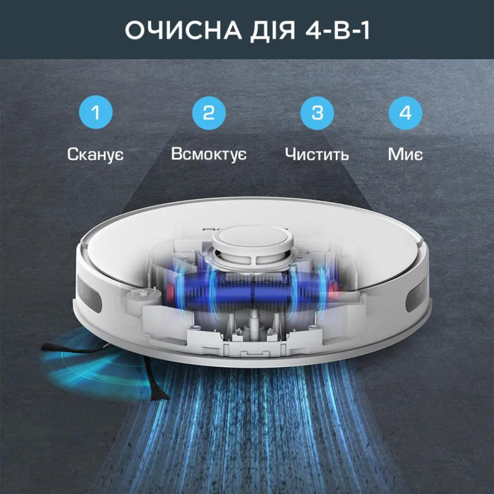 Робот-пилосос Rowenta RR8587WH White