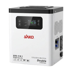 Портативна зарядна станція (інвертор та батарея) Sako Alpha-ESS-1000W/2KWh