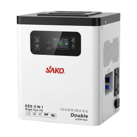 Портативна зарядна станція (інвертор та батарея) Sako Alpha-ESS-1000W/2KWh