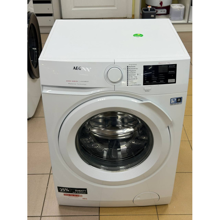 Пральна машина AEG L6FB50478 6000 Series Lavamat White Б/В